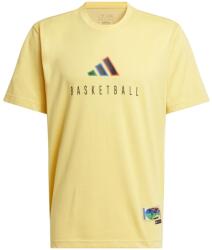 Adidas Wwh Logo GT IY1155 férfi póló, sárga M (IY1155-M)