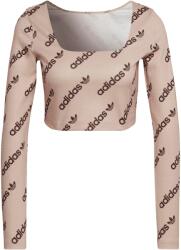 Adidas Blúz Adidas Ls Cr Top HM4893 női bézs 38 (HM4893-38)