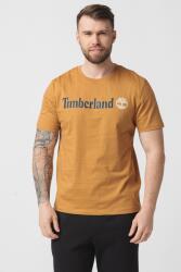 Timberland Timberland, Linear kerek nyakú póló logómintával, Karamellbarna, M (A5UPQ-P47-M)