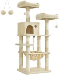 FEANDREA Macskafa, stabil macska torony, 143 cm, bézs | feandrea (PCT15BE)