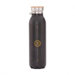 Bodhi Yoga Fémkulacs - OM 600 ml - Fekete - Bodhi