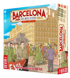 Devir Iberia Barcelona: the Rose of Fire, társasjáték, angol nyelvű