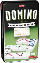 TACTIC Domino Dupla 6-os szett fém dobozban