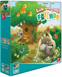 IELLO Hide and Peek Friends társasjáték, angol nyelvű