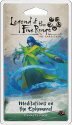 Fantasy Flight Games Legend of The Five Rings LCG Meditations on the Ephemeral kiegészítő, angol nyelvű