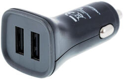 CARMOTION Szivargyújtós dupla USB töltő, 4, 8A, 12/24V (CM63215)