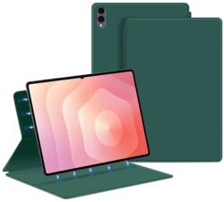 Gigapack samsung tab s11 ultra 5g tok álló, bőr hatású aktív flip, asztali tartó, sötétzöld (GP-177296)