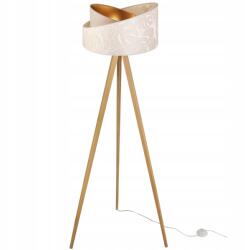  állólámpa, álló, állványos, Fa Lámpabúra Mintával - pepita - 68 863 Ft