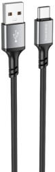 BOROFONE Cablu de Incarcare, USB-A la USB-C, 3A, 1m - Borofone (BX83) - Black (KF2357052) - vexio