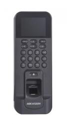 Hikvision Controler de acces biometric stand alone Hikvision cu tastatura si cartele de proximitate MIFARE DS-K1T804AMF; Capacitate de stocare: 3, 000cartele, 3, 000 amprente si 100, 000 evenimente; Suporta fun