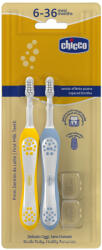 Chicco Fogkefe Készlet Gyerekeknek Indigo-Mustard, 2 db