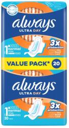 Always Șervețel sanitar cu aripi Always Ultra Normal 20pcs (10FC010186)