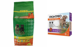 Susa Adult Maxi 20kg + Frontpro Rágótabletta Kutyáknak L 25-50kg 3x136mg
