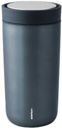 Stelton Thermo bögre TO GO CLICK 400 ml, fényes sötétkék, Stelton (SN68518)