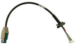 Zebra CBL-VC80-KBUS1-01 USB kábel 220 M USB A Fekete (CBL-VC80-KBUS1-01)