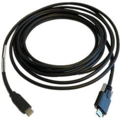 Zebra CBL-USB00400-USC00 USB kábel 4 M USB C 0, 48 Gbit/s Fekete (CBL-USB00400-USC00)