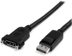 StarTech DPPNLFM3PW DisplayPort kábel 0, 9 M Fekete (DPPNLFM3PW)