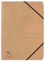 PAGNA Gumis mappa, karton, A4, PAGNA Pur, kraft