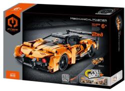 iM.Master Set de construcție 2în1 mașină cu retragere plastic 278 piese portocaliu (TD00800697)