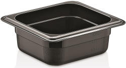  Polikarbonát GN edény 1/6 65 mm - fekete (GNP-1665-B)