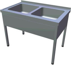  Két medencés mosogató 1200x700x850 mm (hf19-505030_2)