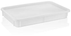  Pizzalabda tároló doboz 600x400x75 mm - Polipropilén (GPH-75)