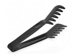  Polikarbonát spaghetti kiszedő csipesz - fekete (GMM-01-B)