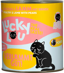 Lucky Lou 800g Lucky Lou Adult Szárnyas & bárány nedves macskatáp