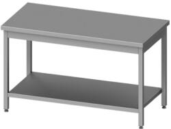 MSS - Rm munkaasztal alsó polccal 600x600x850 mm összeszerelhető VT066-1 (VT066-1)