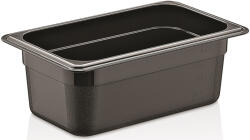  Polikarbonát GN edény 1/4 100 mm - fekete (GNP-14100-B)