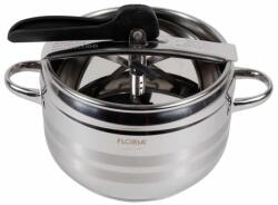 Zilan Oala Inteligenta din Inox, Sub Presiune, cu Capac, Diametru 20 cm, 5 l, Argintiu (ZLN-ZLN4627)