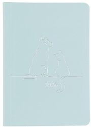 TopTimer Határidõnapló TOPTIMER Pastel P015 A/5 heti fehér lapos kék 2026 (T015P-004) - tonerpiac