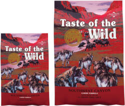Taste of the Wild 14, 2 kgTaste of the Wild Southwest Canyon száraz kutyatáp 2kg ingyen