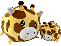 Magic Baby Girafă - mamă cu pui - set de jucării din pluș 20 și 40 cm (MA24-MB1021-4204)