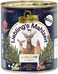 GranataPet 6x800g Liebling´s Mahlzeit Téli kiadás: marha & kacsa nedves kutyatáp