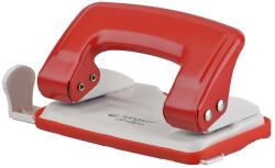 KANGARO Lyukasztó KANGARO Inspiro DP-480G 2 lyukú fém 12 lap piros-fehér (C203227) - tonerpiac