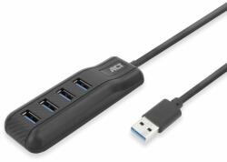 ACT AC6320 4-portos USB3.2 HUB Black (AC6320) - oneclick