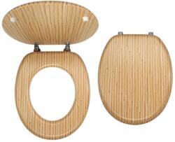 FERRO - WC-ülőke MDF/bambusz dekor WC/BAMBUS (NR0175)