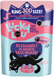 Lucky Lou 2x300g Lucky Lou Adult Szárnyas & rovarok nedves macskaeledel