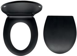 FERRO - SoftClose duroplast WC-ülőke/fekete WC/BLACK (NR0167)