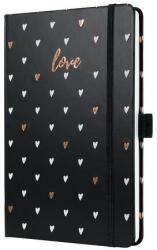 Sigel Naptár, A5, heti, 2026, kemény borító, SIGEL Jolie, Dark love