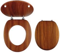 FERRO - MDF WC-ülőke, tölgy dekor WC/DUB2 (NR0174)