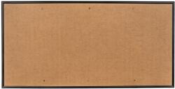 Muziker Vinyl record albums Frame Double Fali állvány LP lemezekhez Black (MUZR65A)