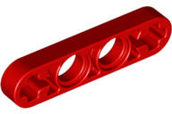 LEGO® Grindă subţire 4 X 1 gaură ax si pin (4141811)