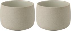 Stelton Ceașcă EMMA 150 ml, set de 2 buc, gri, ceramică, Stelton (SNX233)