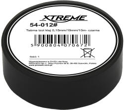 XTREME Fekete szigetelőszalag, 19 mm, 10 m - 54-012- (54-012)