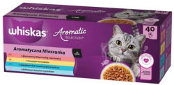  marka niezdefiniowana WHISKAS Adult Aromatic Mix tasakok 40 x 85 g - nedves macskaeledel