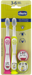 Chicco Fogkefe Készlet Gyerekeknek Hippo-Panda, 2 db
