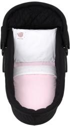 Kikkaboo Бебешки спален комплект за количка Kikkaboo - 6 части, Dream Big Pink (41101060126)