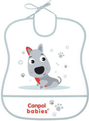 Canpol Babies Műanyag puha előke - Kutyus